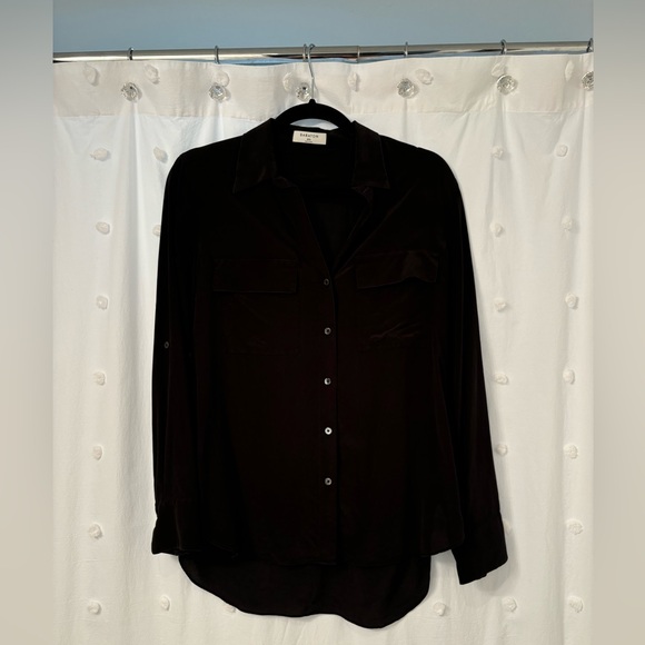 Babaton silk long sleeve utility shirt - Picture 1 of 2